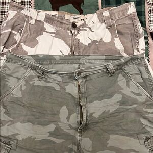Camo Cargo Shorts for Men